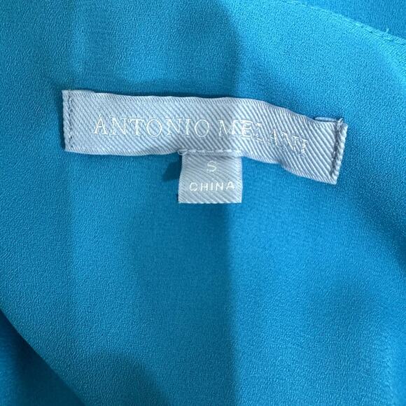 NWOT Antonio Melani Size Small Lucian Blue Sleeveless A-Line Dress Women's - Picture 6 of 6